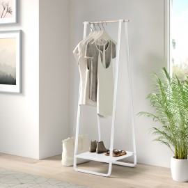 Yamazaki - Σταντ Ρούχων Με Ράφι Slim WH