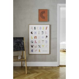 Paper Collective - Αφίσα 50x70 Alphabet Spaghetti