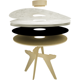 Drawing Table - Σετ Τραπεζάκι & Δύο Καρεκλάκια Drawing Table - Σετ Τραπεζάκι & Δύο Καρεκλάκια