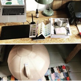 Vluv - Seating Ball Stov 65cm Macchiato