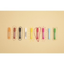 Nailmatic - Σετ Ζωγραφικής Δέρματος Tattoopen Με Βιβλιαράκι Καφέ, Μαύρο, Λευκό