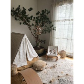 Lorena Canals - Μαξιλάρι Εδάφους Bubbly Honey Ø48cm Lorena Canals - Μαξιλάρι Εδάφους Bubbly Honey Ø48cm