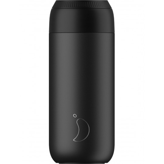 Chillys Bottles - Coffee Cup Series 2 Abyss Black 500ml Chillys Bottles - Coffee Cup Series 2 Abyss Black 500ml