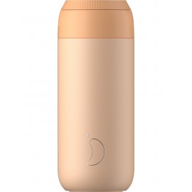Chillys Bottles - Coffee Cup Series 2 Peach Orange 500ml