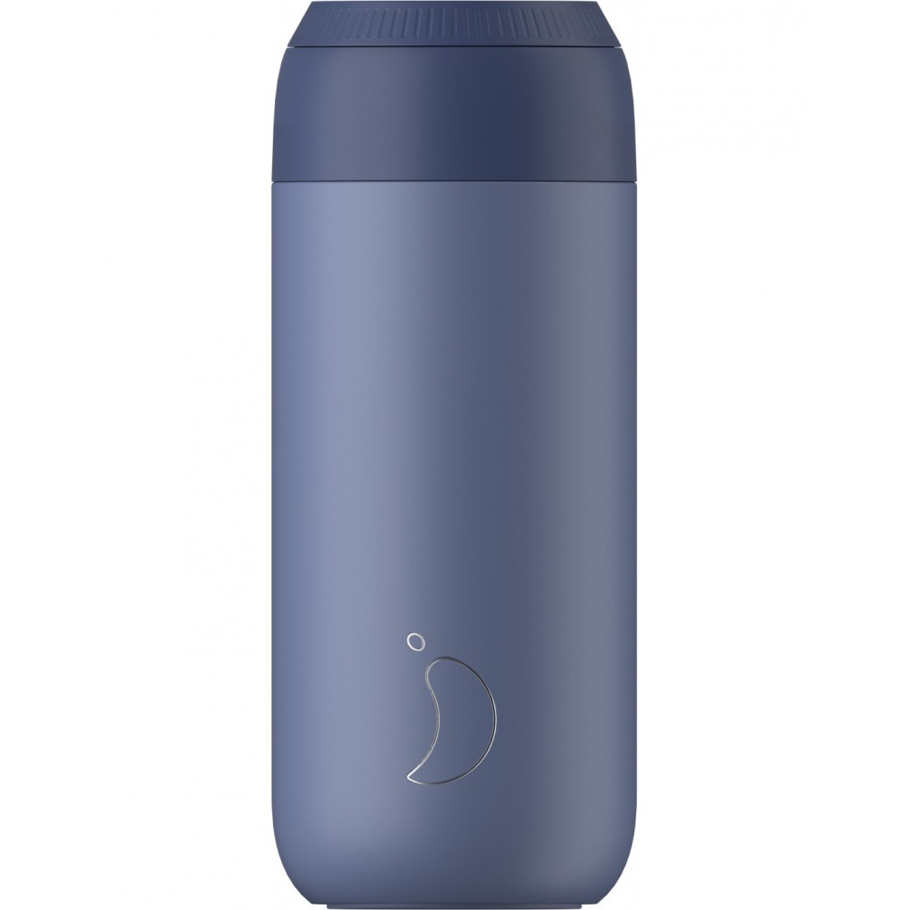 Chillys Bottles - Coffee Cup Series 2 Whale Blue 500ml