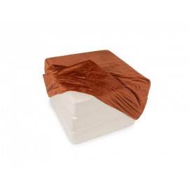 Nobodinoz - Αναδιπλούμενο Στρωματάκι/Πουφ Velvet Wild Brown