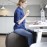 Vluv - Seating Ball Stov 75cm Greige