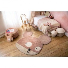 Lorena Canals - Χαλί Δωματίου Woolable Miss Mighty Mouse 100x120cm Lorena Canals - Χαλί Δωματίου Woolable Miss Mighty Mouse 100x120cm