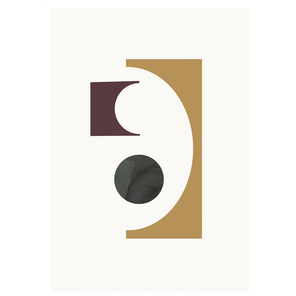 Paper Collective - Αφίσα 50x70 Shapes Of Colour 01