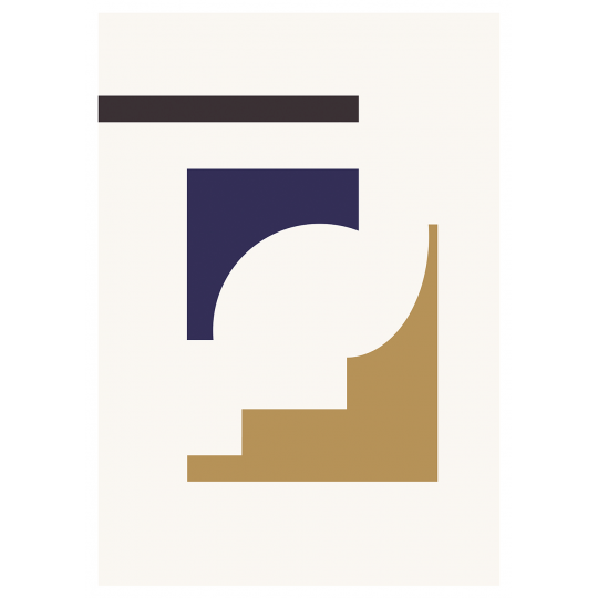 Paper Collective - Αφίσα 50x70 Shapes Of Colour 02