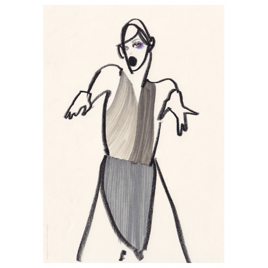 Paper Collective - Αφίσα 50x70 Dancer 03