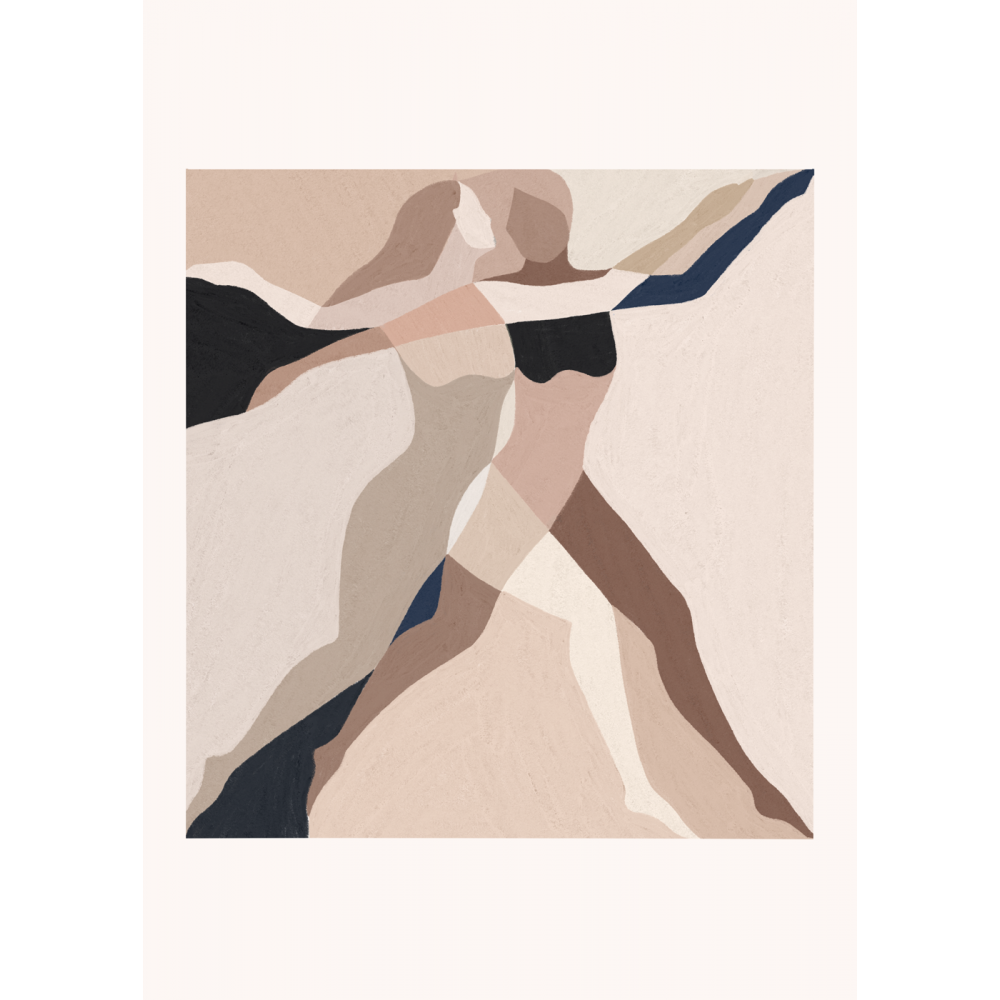 Paper Collective - Αφίσα 70x100cm Two Dancers