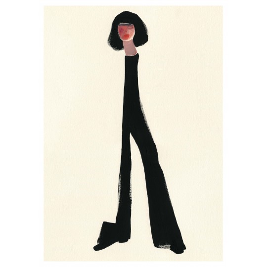 Paper Collective - Αφίσα 30x40 Black Pants