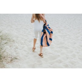 Play&Go - Στρώμα Παιχνιδιού - Τσάντα 2 Σε 1 Outdoor Mokka Stripes