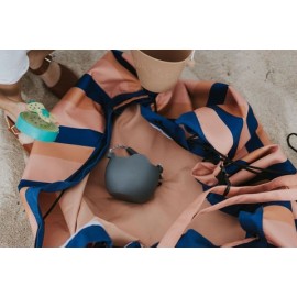 Play&Go - Στρώμα Παιχνιδιού - Τσάντα 2 Σε 1 Outdoor Mokka Stripes