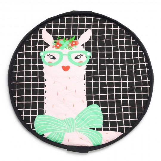 Play&Go - Στρώμα Παιχνιδιού Μαλακό - Τσάντα 2 Σε 1 Llama