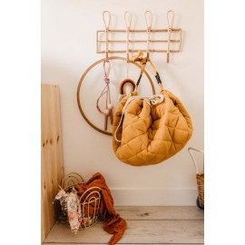 Play&Go - Στρώμα Παιχνιδιού Μαλακό Οργανικό Βαμβάκι / Τσάντα 2 Σε 1 Mustard Chai Tea