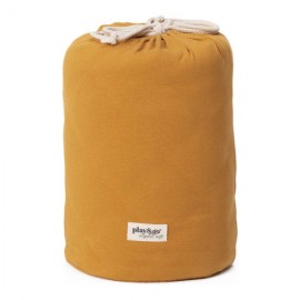 Play&Go - Στρώμα Παιχνιδιού Μαλακό Οργανικό Βαμβάκι / Τσάντα 2 Σε 1 Mustard Chai Tea