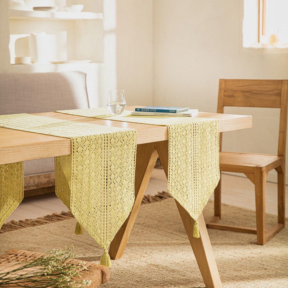  Gofis Home - Runner Chrochet 32x160cm Spring Green 019/37