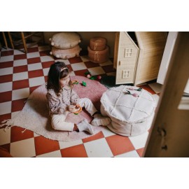 Lorena Canals - Πουφ Tic-Tac-Toe Ø50x20cm