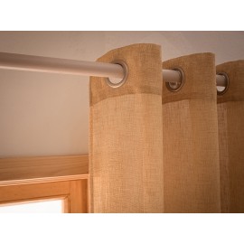 Gofis Home - Κουρτίνα Με Τρουκς Combe 140x280cm Jute 502/36