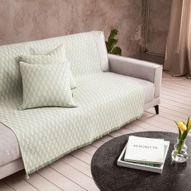 Gofis Home - Ριχτάρι Denise 180x180cm Sea Glass 518/38