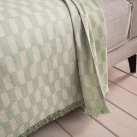 Gofis Home - Ριχτάρι Denise 180x180cm Sea Glass 518/38