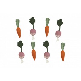 Lorena Canals - Πουφ Tic-Tac-Toe Ø50x20cm