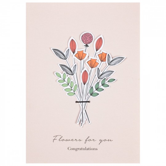 Raeder - Ευχετήρια Κάρτα "Flowers For You"