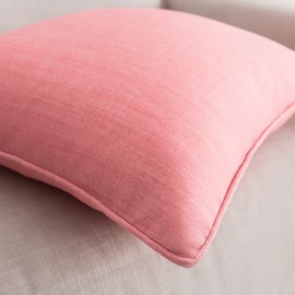 Gofis Home - Μαξιλαροθήκη Chrome 43x43cm Gum Pink 930/23