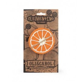 Oli & Carol - Μασητικό Από Φυσικό Καουτσούκ Clementino The Orange