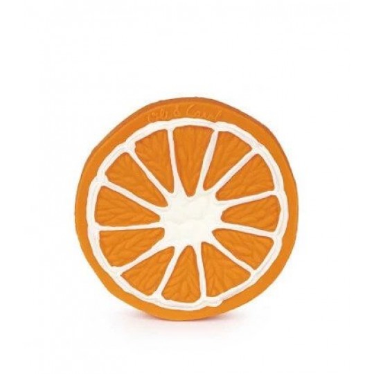 Oli & Carol - Μασητικό Από Φυσικό Καουτσούκ Clementino The Orange