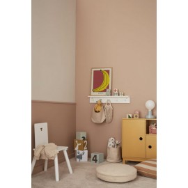 Kids Concept - Ξύλινο Ράφι Κρεμάστρα Star White