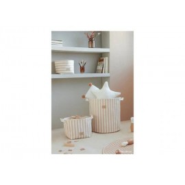 Nobodinoz - Καλάθι Αποθήκευσης Django Taupe/Natural Large