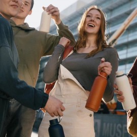 Ekobo - Ανοξείδωτο Μπουκάλι/Θερμός Brick 500ml 