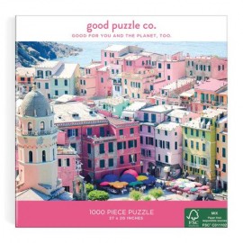 Παζλ 1000 Κομματιών "Colourful Vernazza Italy" - Good Puzzle Παζλ 1000 Κομματιών "Colourful Vernazza Italy" - Good Puzzle