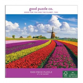 Παζλ 1000 Κομματιών "Flowers In Holland" - Good Puzzle Παζλ 1000 Κομματιών "Flowers In Holland" - Good Puzzle