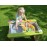 Wendi Toys - Σετ Ξύλινο Τραπέζι Με Παγκάκια Εξωτερικού Χώρου 80 x 100 x 52cm