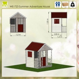 Wendi Toys - Ξύλινο Σπιτάκι Εξωτερικού Χώρου Summer Adventure Wendi Toys - Ξύλινο Σπιτάκι Εξωτερικού Χώρου Summer Adventure