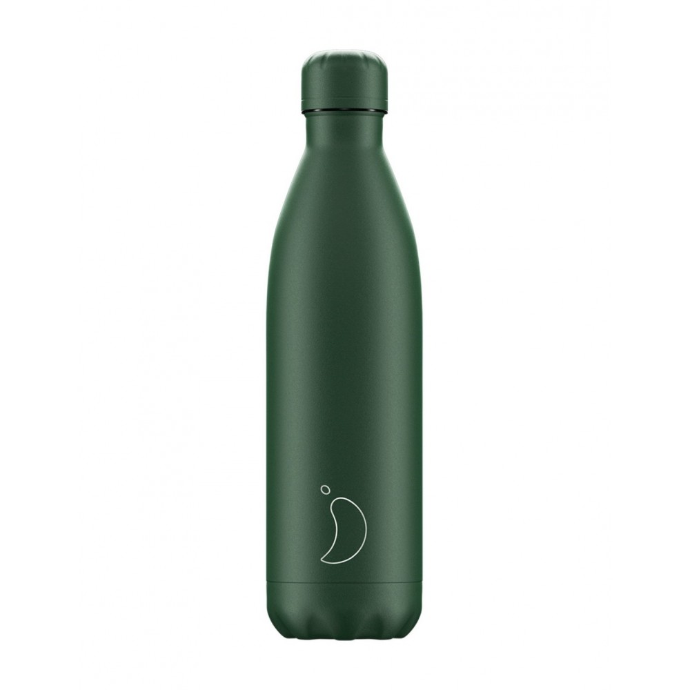 Chillys Bottles - Μπουκάλι Θερμός All Matte Green 750ml Chillys Bottles - Μπουκάλι Θερμός All Matte Green 750ml
