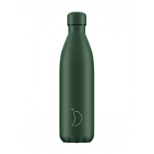 Chillys Bottles - Μπουκάλι Θερμός All Matte Green 750ml Chillys Bottles - Μπουκάλι Θερμός All Matte Green 750ml