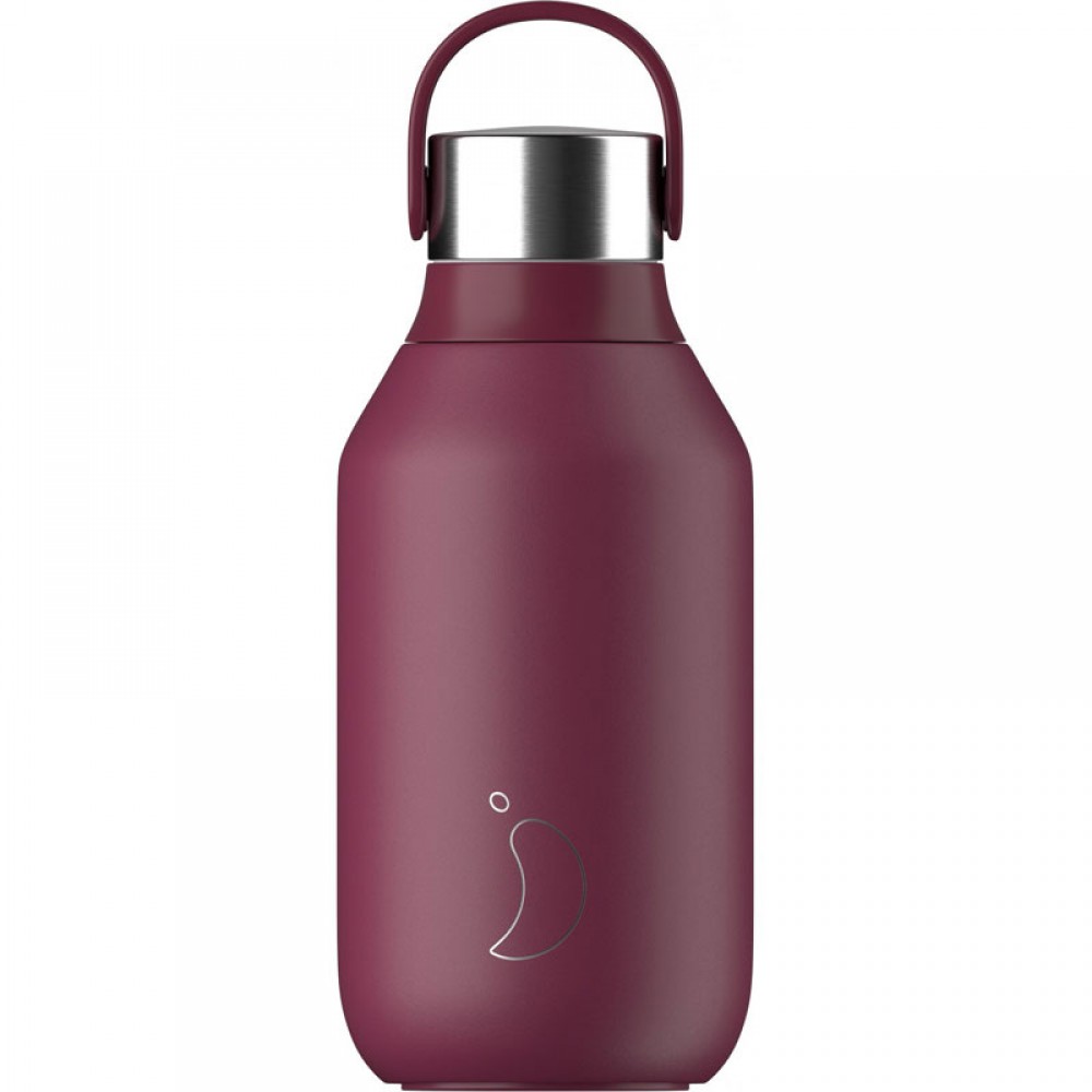 Chillys Bottles - Μπουκάλι Θερμός Series 2 Plum Red 350ml