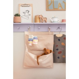 Kids Concept - Υφασμάτινη Κρεμαστή Θήκη Παιχνιδιών Off White