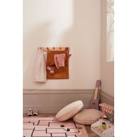 Kids Concept - Υφασμάτινη Κρεμαστή Θήκη Παιχνιδιών Βrown