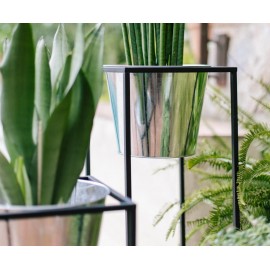 Andrea House - Μεταλλικό Σταντ Λουλουδιών Με Ασημί Κασπω Large Andrea House - Μεταλλικό Σταντ Λουλουδιών Με Ασημί Κασπω Large