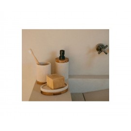 Andrea House - Αντλία Για Σαπούνι Wood/Beige