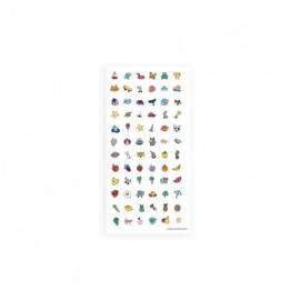 Nailmatic - Σετ 72 Αυτοκόλλητα Νυχιών Happy Nails