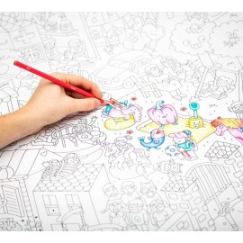 Omy - Αφίσα Γίγας Για Ζωγραφική Kids Life