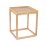 Andrea House - Δρύινο Βοηθητικό Τραπεζάκι Cube