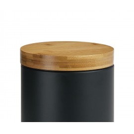 Andrea House - Κάδος Μπάνιου Black Metal/Bamboo